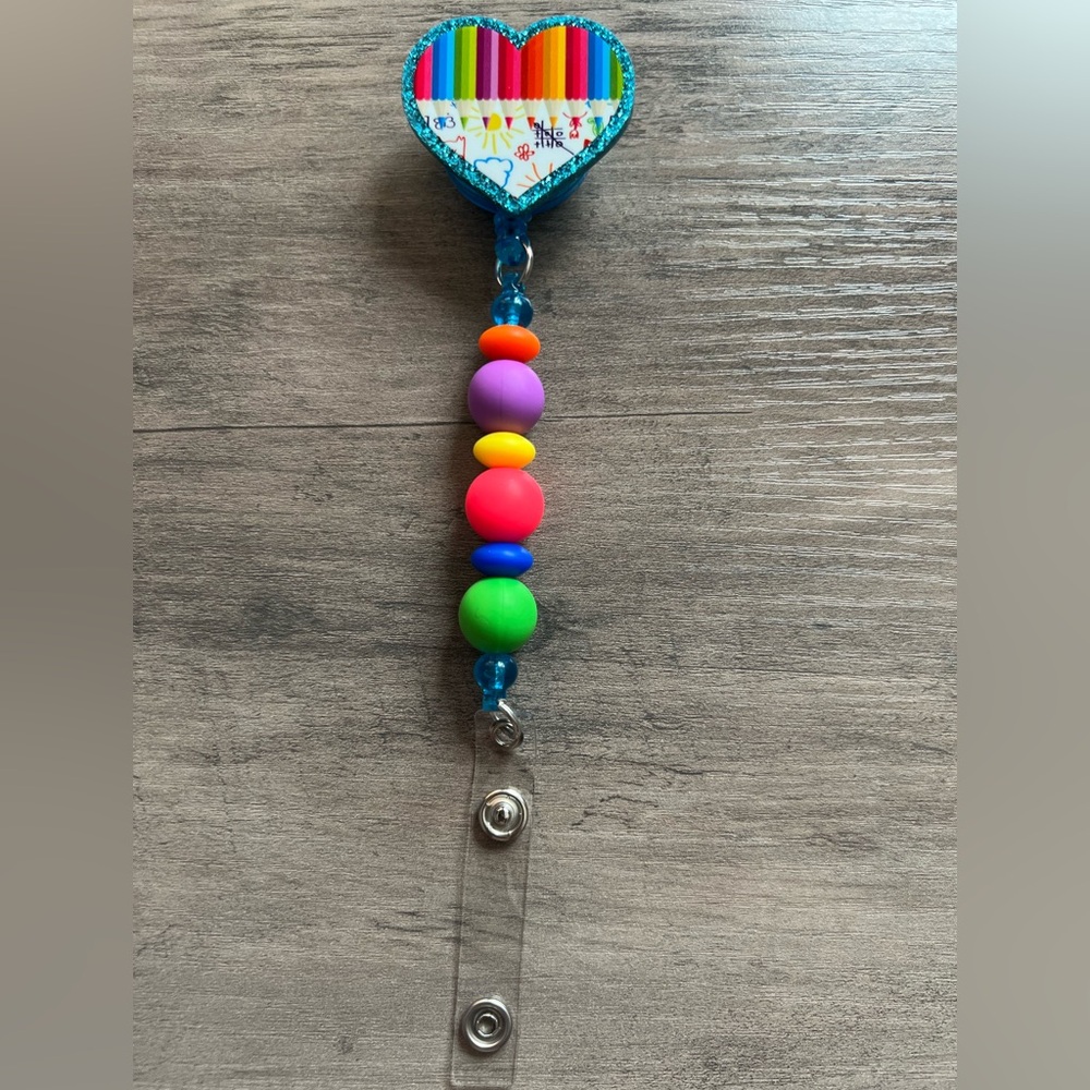 Teacher badge reel